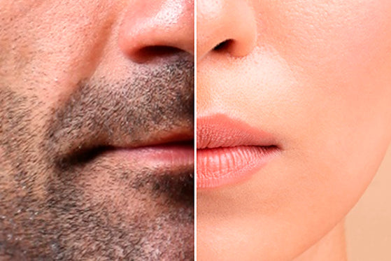 Men's and women's skin have similarities, but also differences.